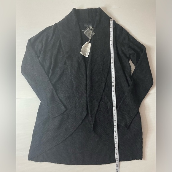 Barefoot Dreams Cozychic Lite Circle Cardigan Black NWT Size Small - Picture 6 of 8